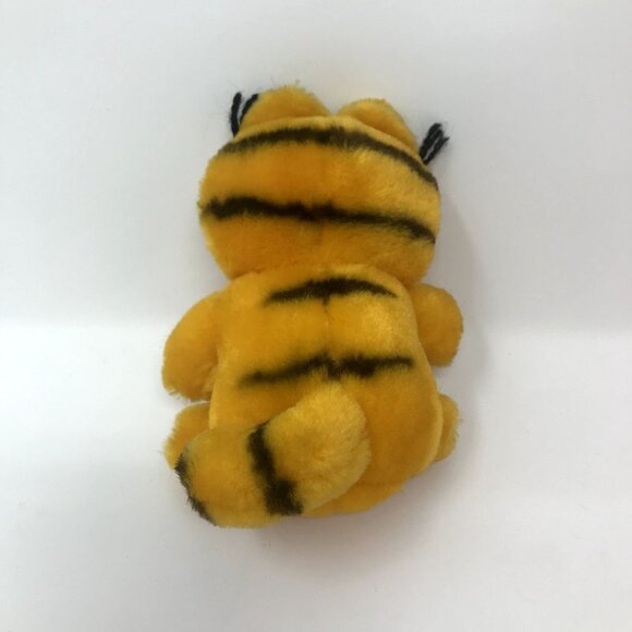 Small Vintage 1980s Garfield Mini Plush Stuffed Animal Soft Toy - Picture 3 of 4